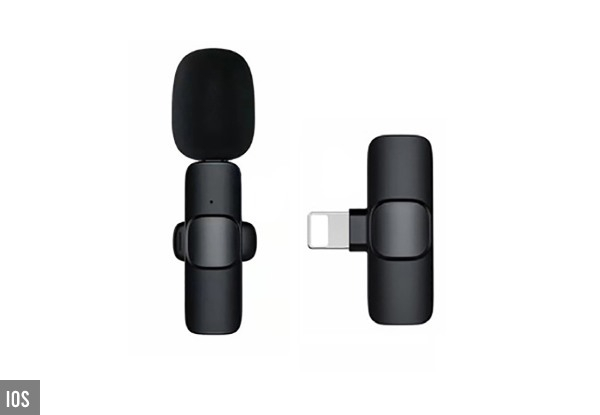 Wireless Lavalier Microphone - Two Types Available