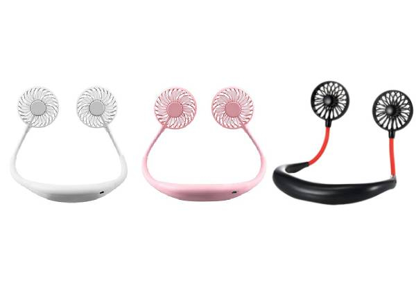 Portable Fan - Three Colours Available & Option for Two with Free Delivery
