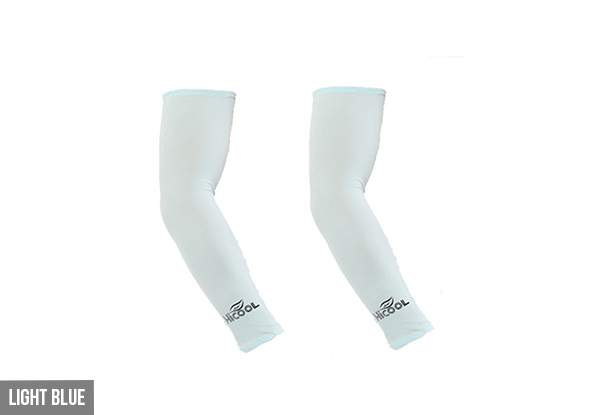 Cooling Sports Stretch Arm Sleeves - Six Colours Available with Free Delivery
