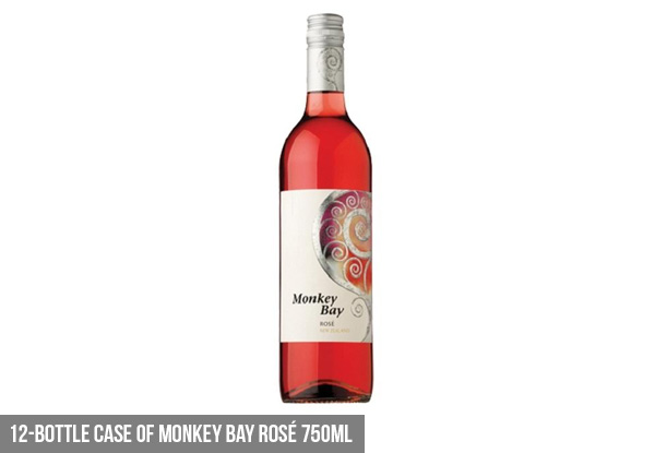 Six-Bottle Case of Monkey Bay Wine