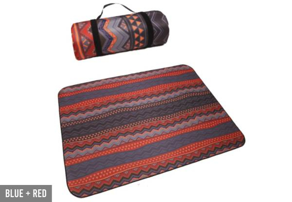 Foldable Camping Mat with Strap - Three Colours Available