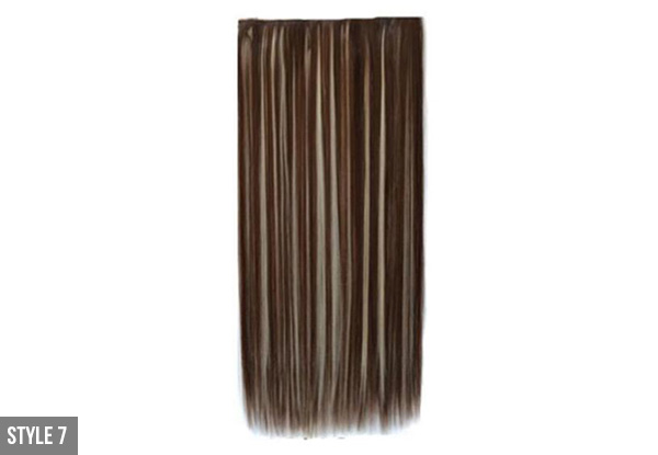 Clip-In Hair Extensions - Ten Styles Available with Free Delivery