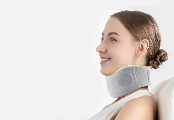 Grey Adjustable Neck Support Pillow for Sleep & Anti Snoring