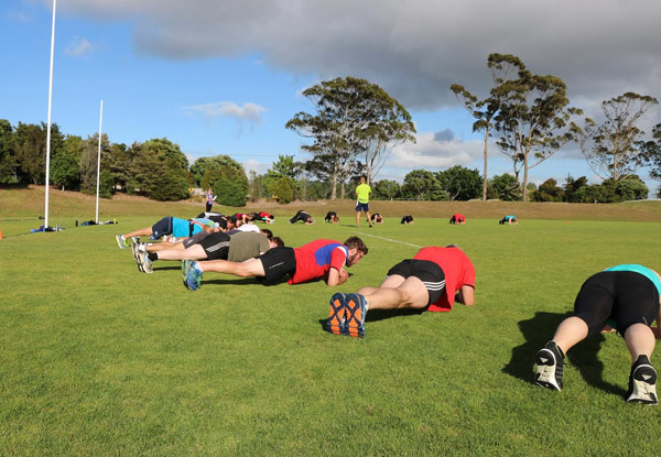 Four Weeks of Bootcamp Aucklandwide with 14 Locations incl. Kohimarama Monday to Thursday 6.00am & 5.30pm - Option for up to Four People