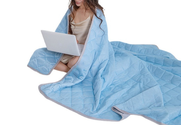 Lightweight Soft Summer Cooling Blanket - Available in Four Colours & Three Sizes