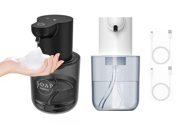 Automatic Touchless Soap Dispenser - Two Colours & Option for Two-Pack Available