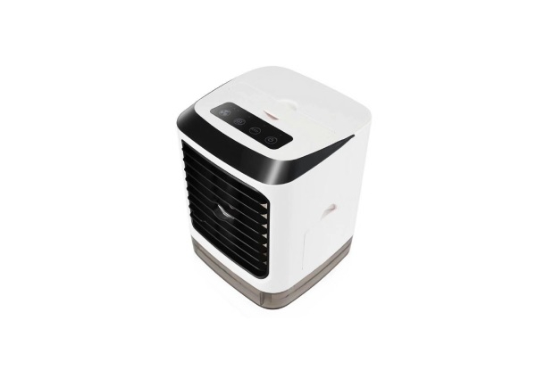 Mini Desktop Air Humidifier Fan - Option for Remote