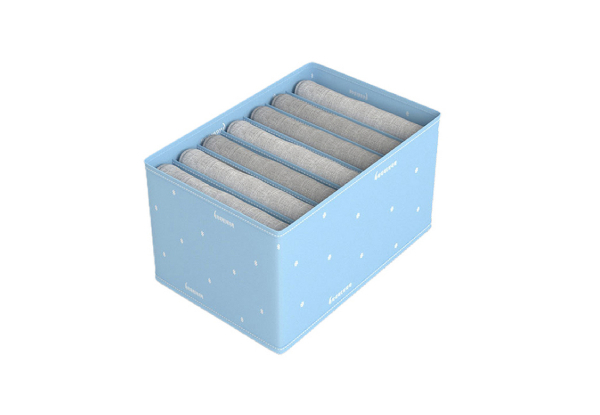 Seven-Grid Storage Box - Two Colours Available & Option for Two-Pack