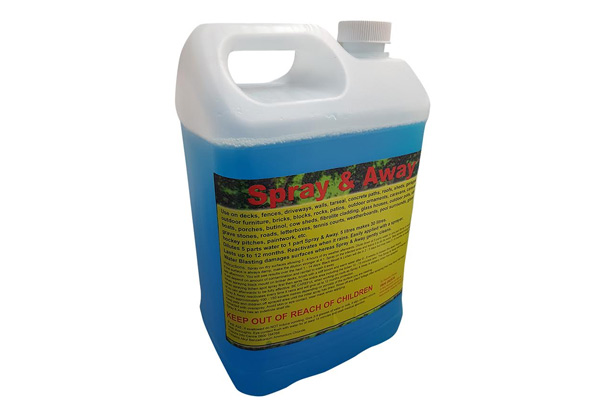 Spray & Away Five-Litre Moss & Mould Remover