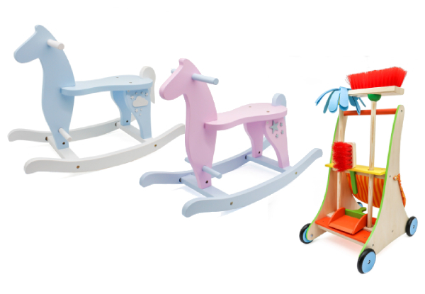 Children's Wooden Toy Range - Three Styles Available
