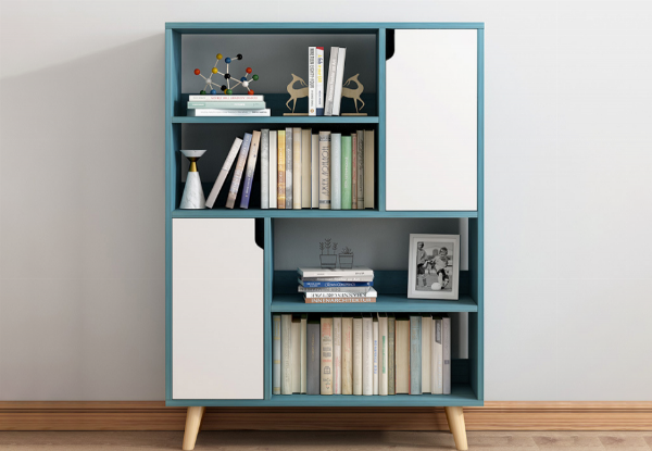 Simplistic Bookshelf Storage Cabinet