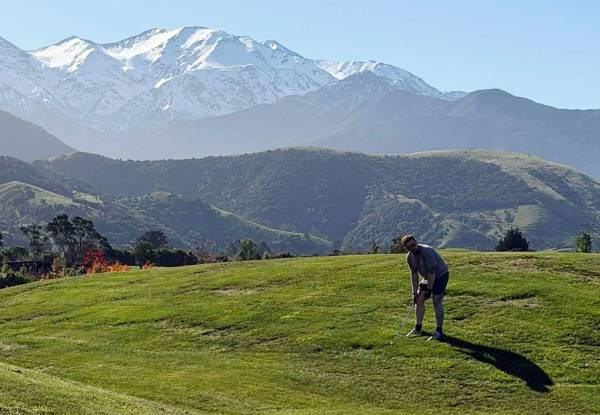 One-Night Koura Bay Golf Resort Winter Wonder Special - Kaikoura Stay for Two People in a Fabulous Five-Star Executive Room incl. Breakfast