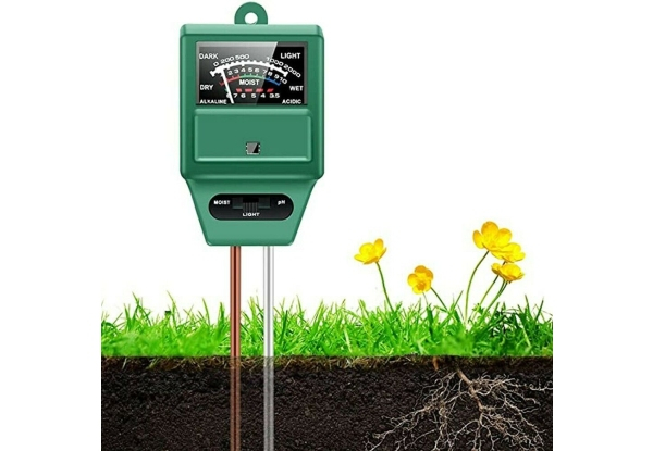 Soil Moisture & PH Meter