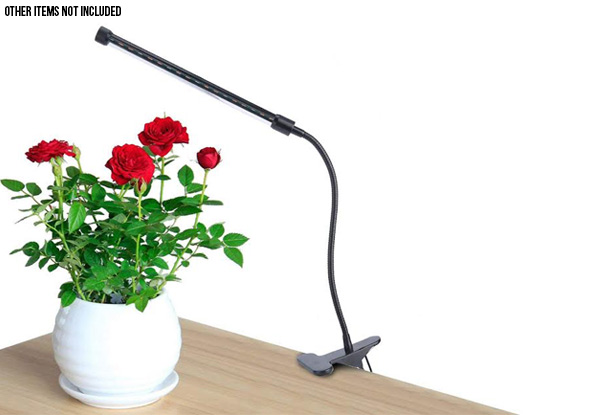 LED Indoor Plant Grow Lamp - Options for Single or Dual Head