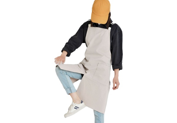 Water-Resistant Overall Kitchen Apron - Four Colours Available