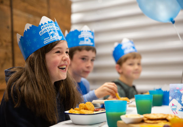 Children's Snowplanet Birthday Party Package for Six Children incl. One-Hour Private Ski or Snowboard Lesson with a Qualified Instructor & Two-Hour Pass to the Snow - Valid Now Until March 2024