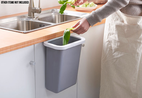 Small Kitchen Hanging Trash Can - Option for Two