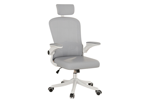 Ergonomic Office Chair with Headrest - Two Colours Available