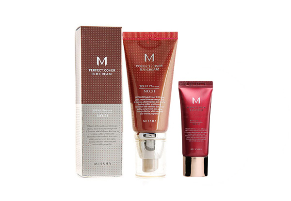 $35 for a MISSHA M Perfect Cover BB Cream 50ml & 20ml Set (value $73)