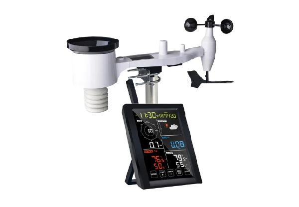 Professional Solar-Powered Wireless Weather Station