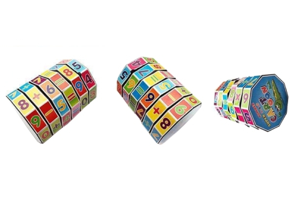Three-Pack of Math Puzzle Cubes - Option for Six-Pack