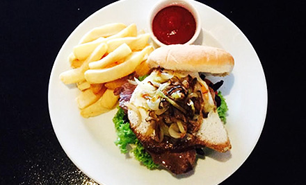 $20 for Any Two Burgers from Ugly Duck - Valid for Lunch & Dinner (value up to $42)