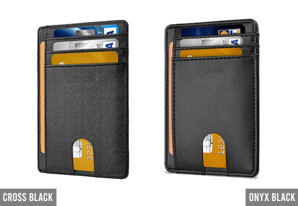 Minimalist Front Pocket RFID Blocking Wallet - 12 Colours Available