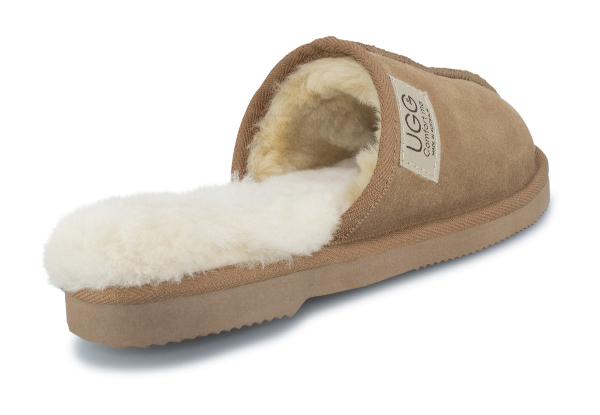 Ugg Australian-Made Water-Resistant Essentials Classic Unisex Sheepskin Scuffs - 10 Sizes Available