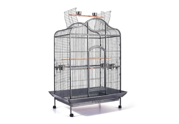 Bird Cage with Castor Wheels - Two Options Available