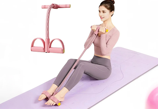 Eight-Tube Elastic Yoga Pedal Puller - Available in Three Colours