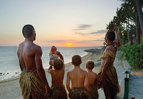 Per-Person Twin-Share Five-Star Fijian Getaway at the Outrigger Fiji Beach Resort incl. Daily Breakfast Buffet, Airport Transfers, Free Wifi & a Spa Treatment