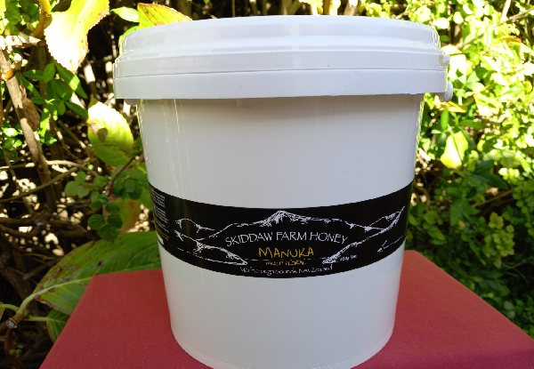 Skiddaw Farm 5.5kg Bucket of 82+MGO Multifloral Manuka Honey