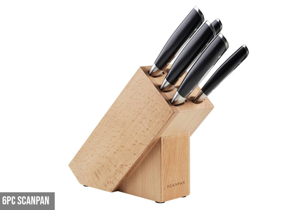 Scanpan Knife Block Set Range - Five Styles Available