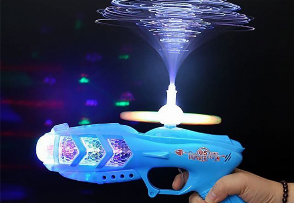 Rotating Windmill LED Projection Toy - Two-Colours Available & Option for Two-Pack