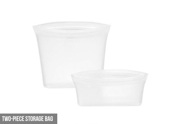 Reusable Silicone Food Storage Bags - Three Options Available