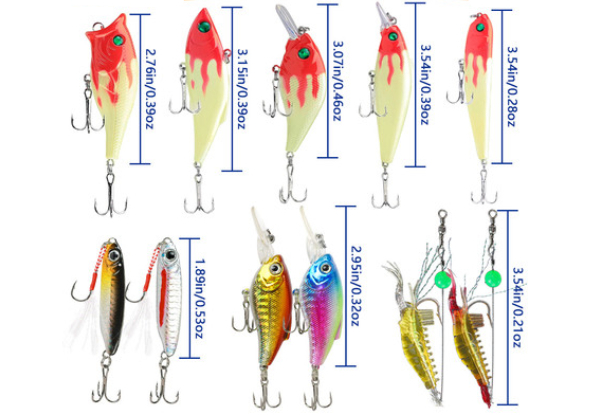 Fishing Lure Advent Calendar - Three Options Available