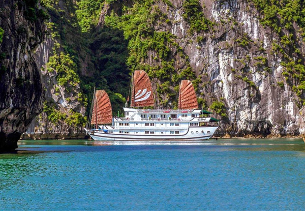 Per-Person Twin-Share Five-Days Discovering the North of Beautiful Vietnam Tour incl. Overnight Ha Long Bay Cruise, Ha Noi City Tour, Options for 3-, 4- or 5-Star Accommodation