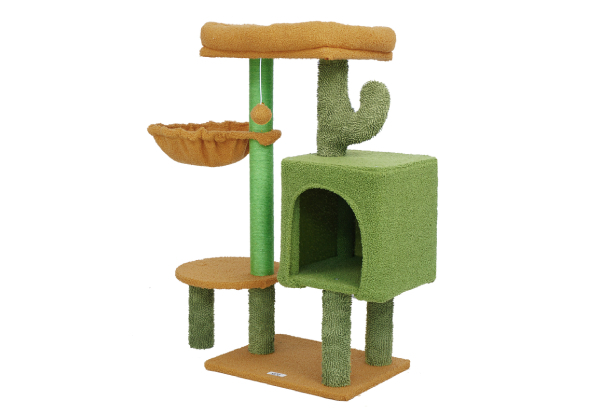 Petscene Cactus Cat Tree Scratching Post