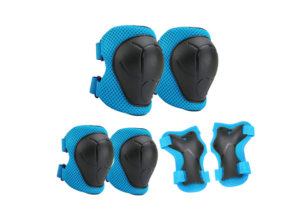 Six-Piece Kids Protective Gear Set - Three Colours Available