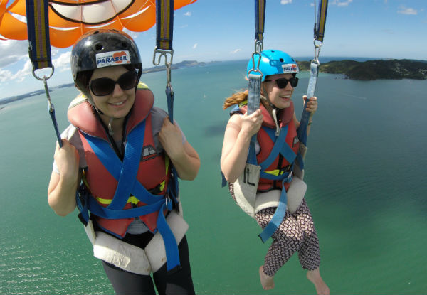 One-Person Parasail Flight in Paihia - Option for a Tandem Parasail Flight for Two People