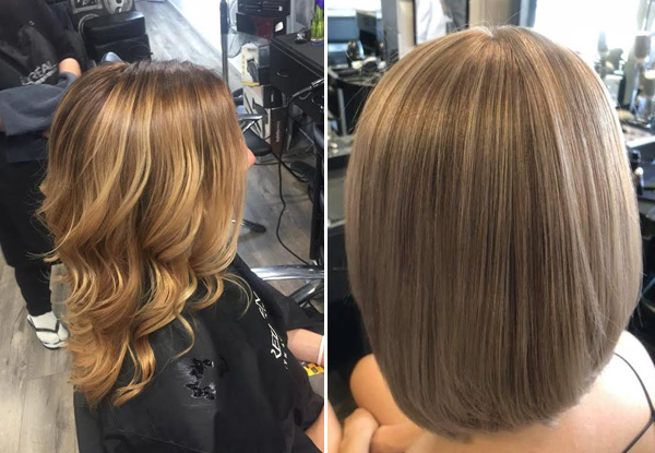 Balayage, Ombre or Dip-Dye Hair Package incl. Colour, Style Cut, Shampoo Service, Colour Lock Treatment, Head Massage & Blow Wave Finish with 25% Off Additional Beauty Treatments