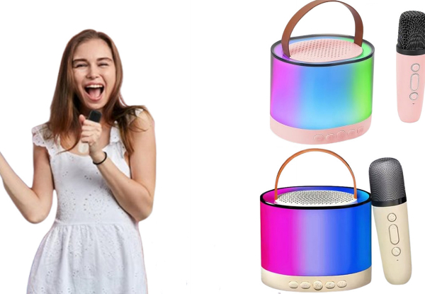 Mini Portable Bluetooth Speaker - Two Colours Available