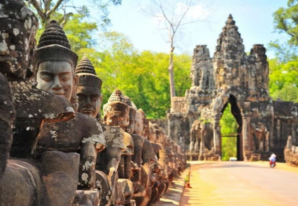 Per-Person, Twin-Share Seven-Day Cambodia Discovery Tour incl. Meals, Guided Trips, Domestic Transport & More - Option for Three, Four & Five Star Accommodation Packages