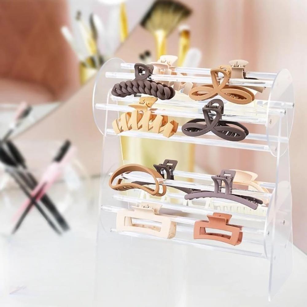 Hair Claw Clip Organiser - Option for Two Layers