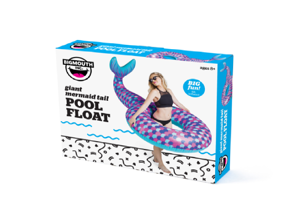 Big Mouth XL Mermaid Tail Pool Float with Free Delivery