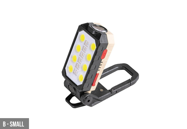 LED COB Magnetic Work Light - Two Options & Two Sizes Available