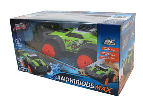 $49.99 for a Remote Control Amphibious Racing Car (value $129.90)