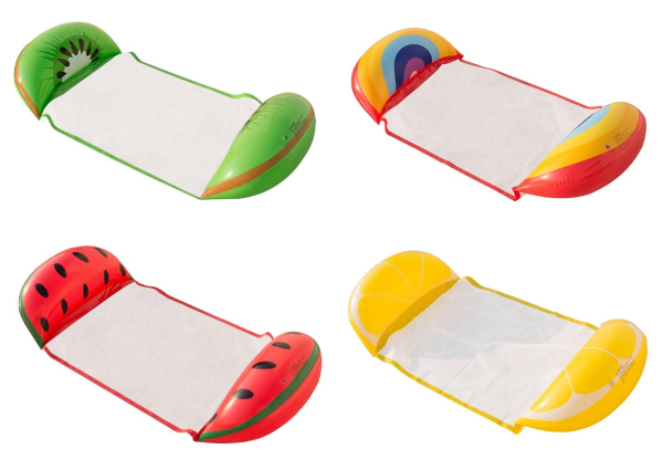 Inflatable Floating Pool Mat - Four Styles Available & Option for Two
