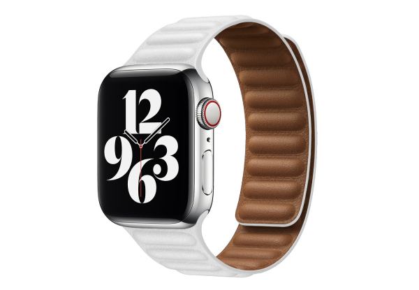 Magnetic Leather Band Compatible with Apple Watch - Three Colours & Two Sizes Available