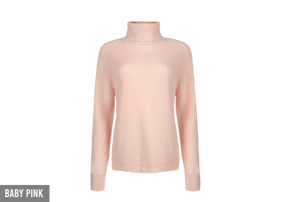 Knitwear World High-Neck Thermal Knit - Available in Three Colours & Four Sizes